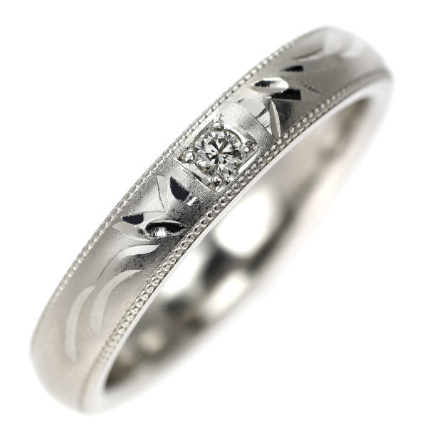 ミキモト Pt950 ダイヤモンド リング 0.03ct 出品5週目 SELBY