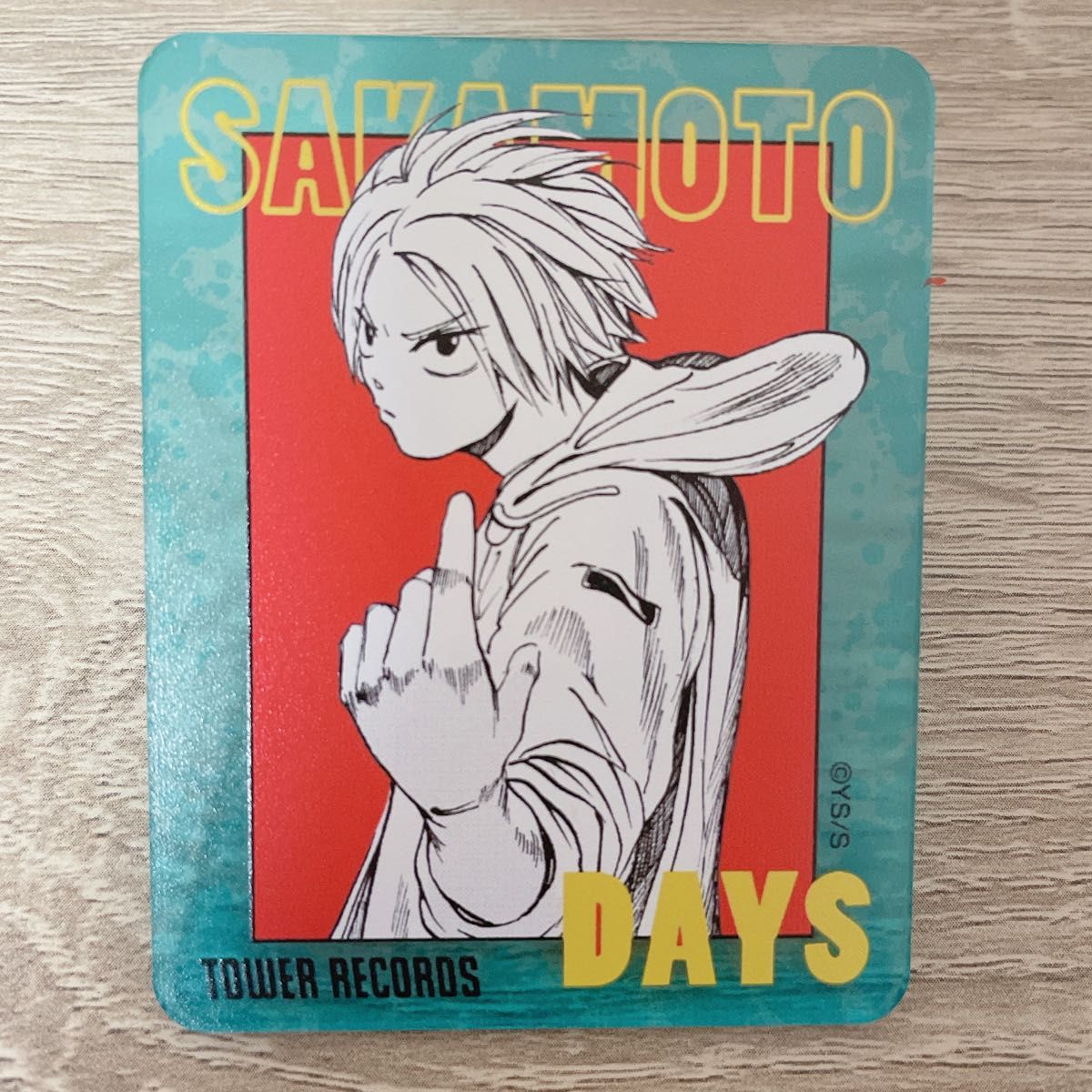 SAKAMOTO DAYS サカモトデイズ タワーレコード 複製原画展 原画 SAKAMOTO DAYS サカモトデイズ タワーレコード 複製原画展 原画