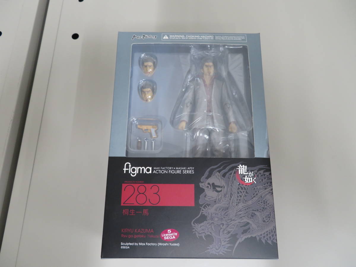 未開封 figma 283 龍が如く Yakuza 桐生 一馬 マックスファクトリー