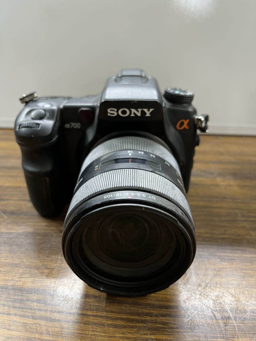 ☆　SONY　ソニー α700 DSLR-A700デジタル 一眼レフカメラ ブラック　レンズセット