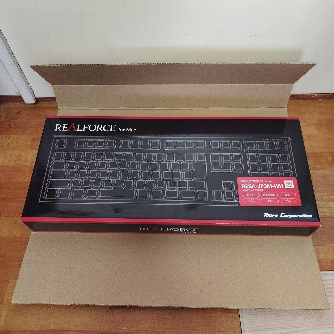 送料無料!!新品■東プレ REALFORCE SA for Mac R2SA-JP3M-WH ホワイト_画像2