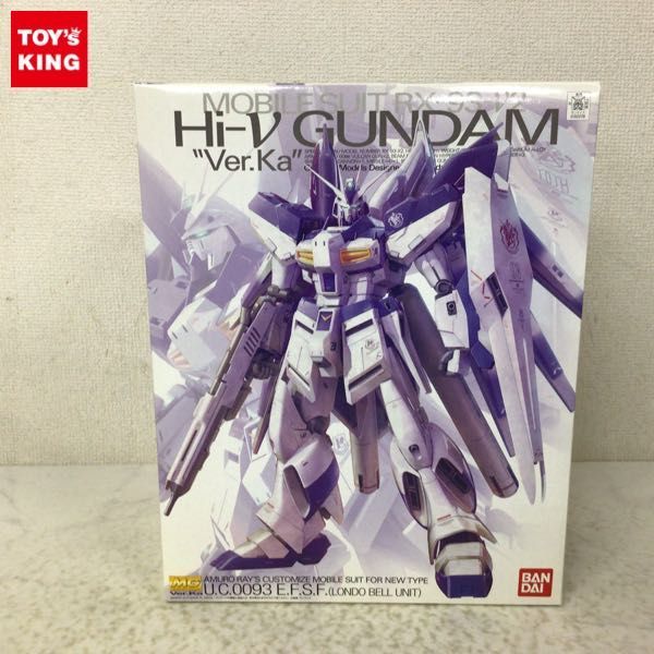 1円〜 バンダイ MG 1/100 機動戦士ガンダム 逆襲のシャア ベルトーチカ・チルドレン Hi-νガンダム Ver.Ka - JChere雅虎拍卖代购