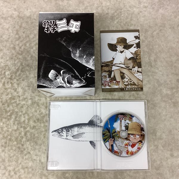 1円〜 クーラーBOX入り アニメ 釣りキチ三平 完全保存版 DVD-BOX 下巻