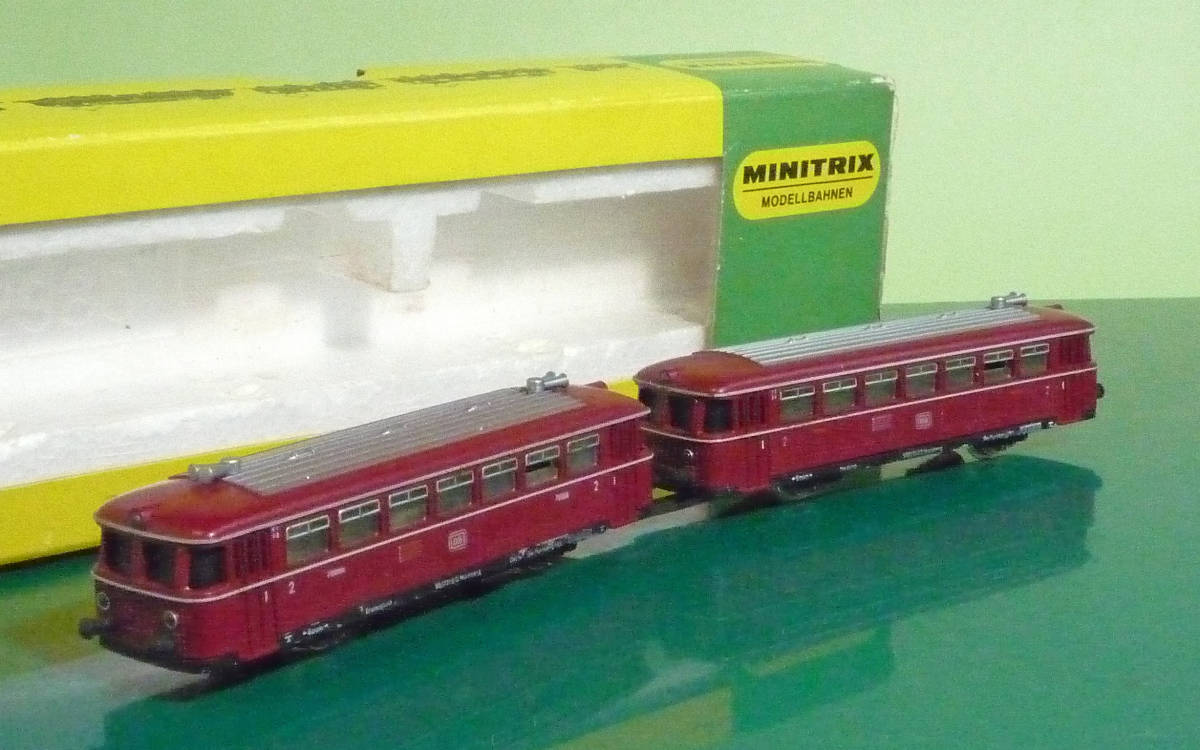 □N-「DB レールバス(M車+T車)セット」ミニトリックス製 - JChere