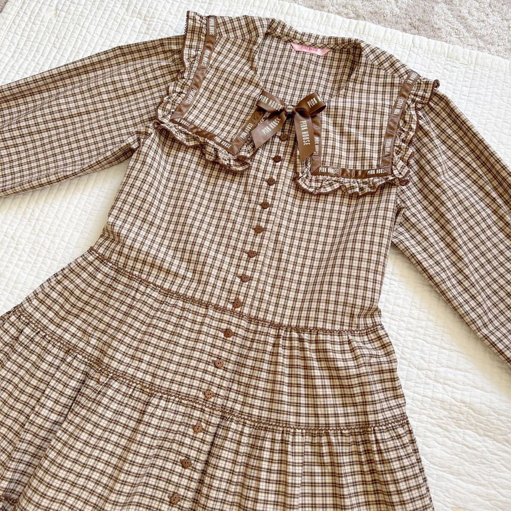 ピンクハウス 青木美沙子さん、エリンコさんコラボ セーラーワンピース