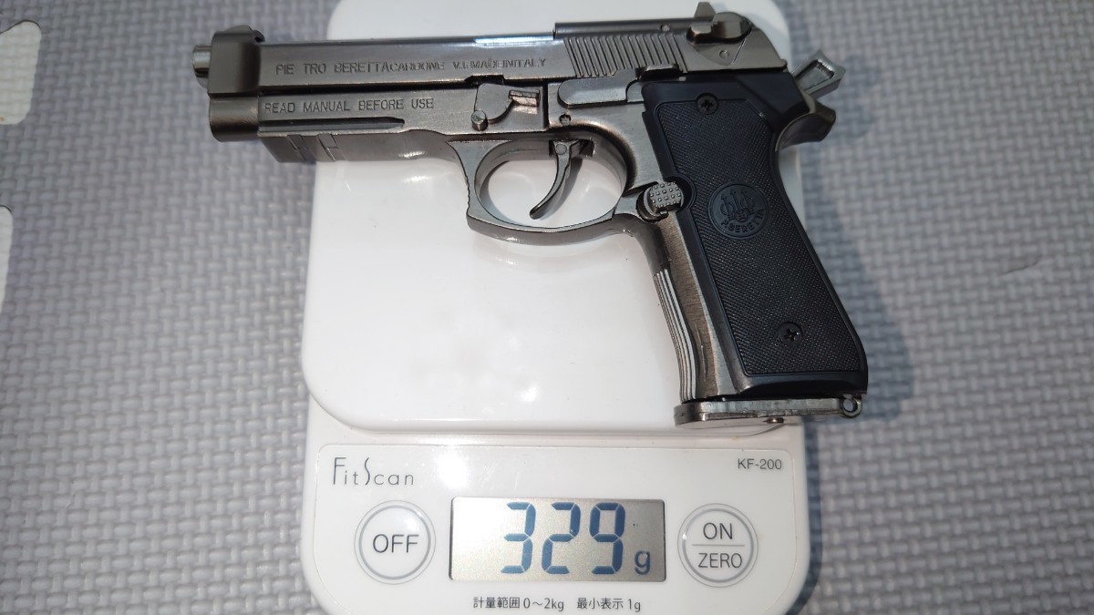 精巧 1/2スケール ミニチュアモデルガン　BERETTA　M92F　ガンカラー　 　ミリタリー　トイガン　モデルガン_画像10