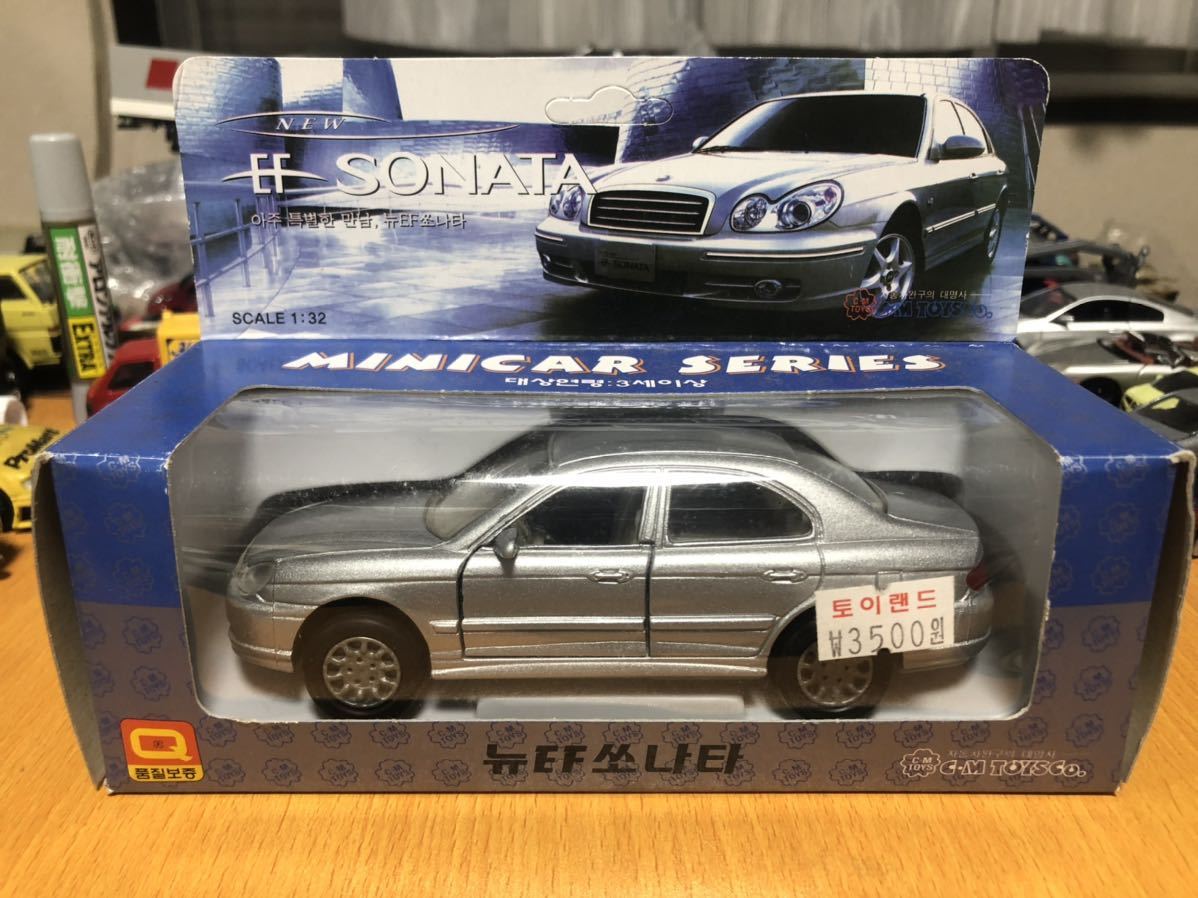 韓国 ミニカー C.M.Toys 1/35 Hyundai New EF Sonata ヒュンダイ ニューEFソナタ 韓国製