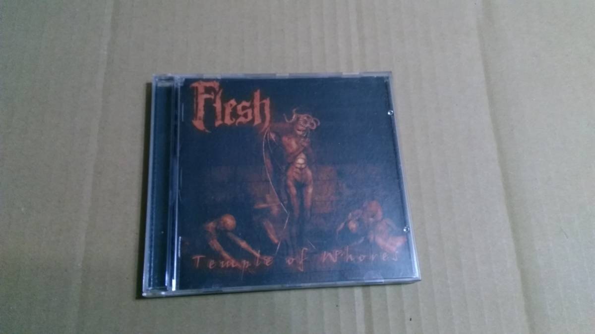 送料込 Flesh - Temple Of Whores☆Maze of Torment Harmony Embryo The Pete Flesh Deathtrip 