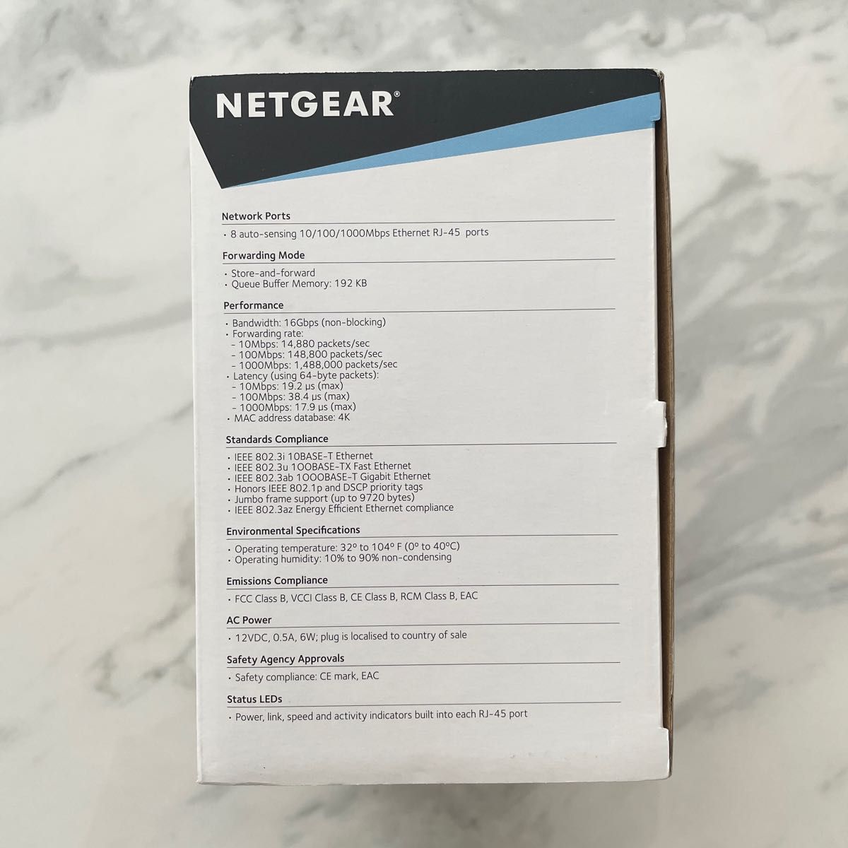 〈新品未使用〉NETGEAR  GS108-400JPS