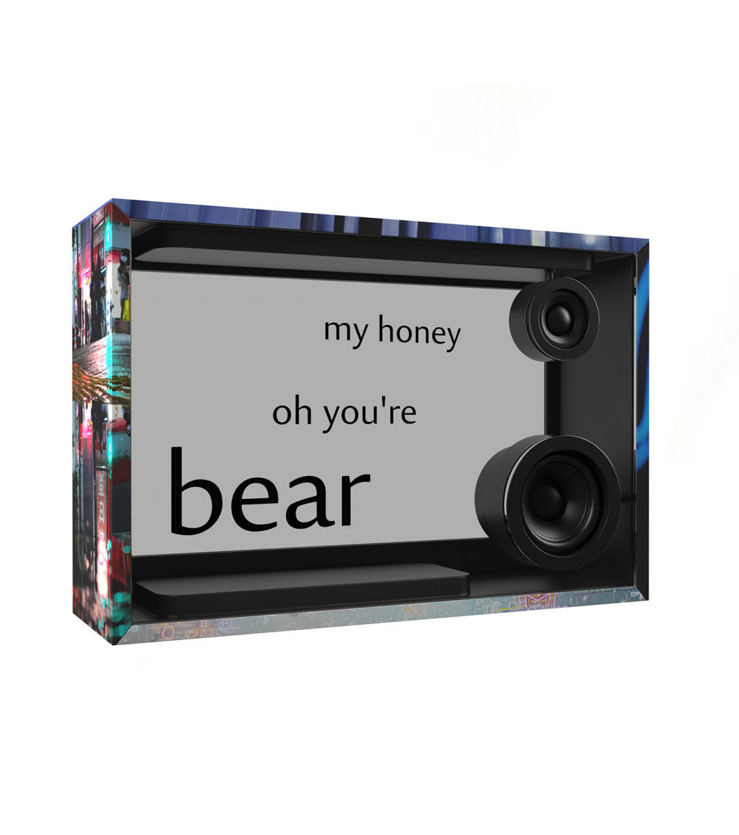 ⑯【美品】COTODAMA(コトダマ)Lyric Speaker Box リリック