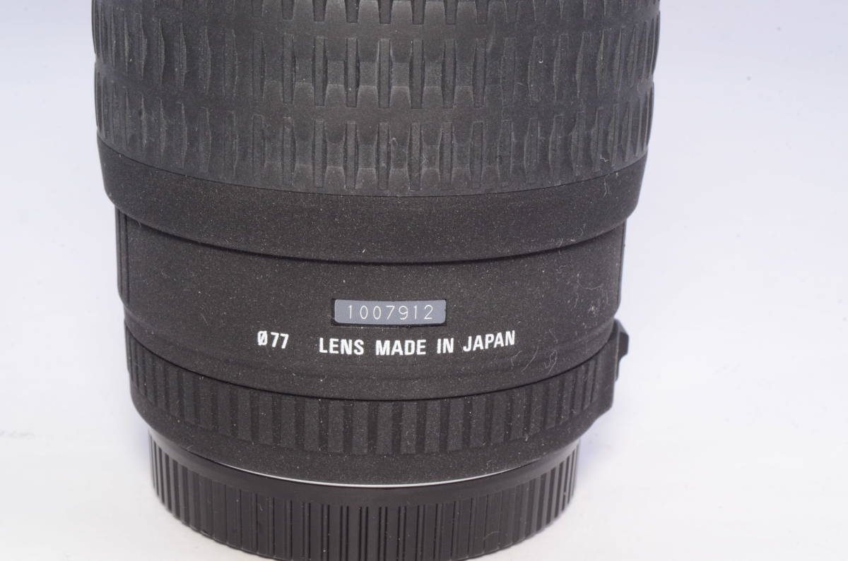 美品★SIGMA シグマ 24mm F1.8 EX DG ASPHERICAL MACRO キヤノン Canon用 フルサイズ対応 単焦点広角レンズ ＃05209_画像6