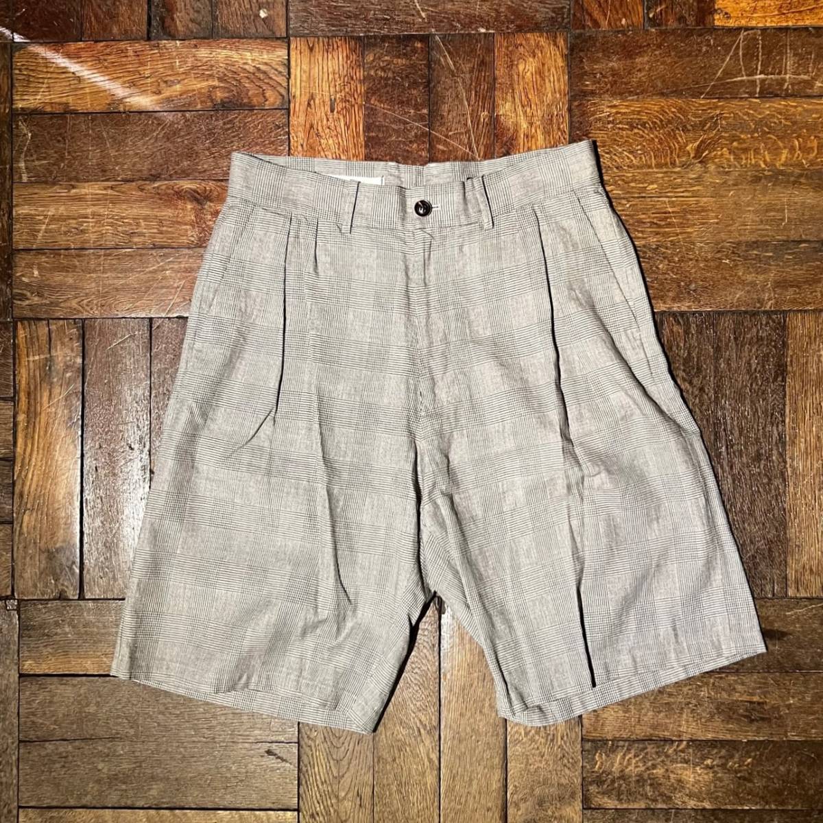 Honor gathering Short Pants オナーギャザリング ショートパンツ 新品 未使用 チェックパンツ ショーツ タグ付き_画像1