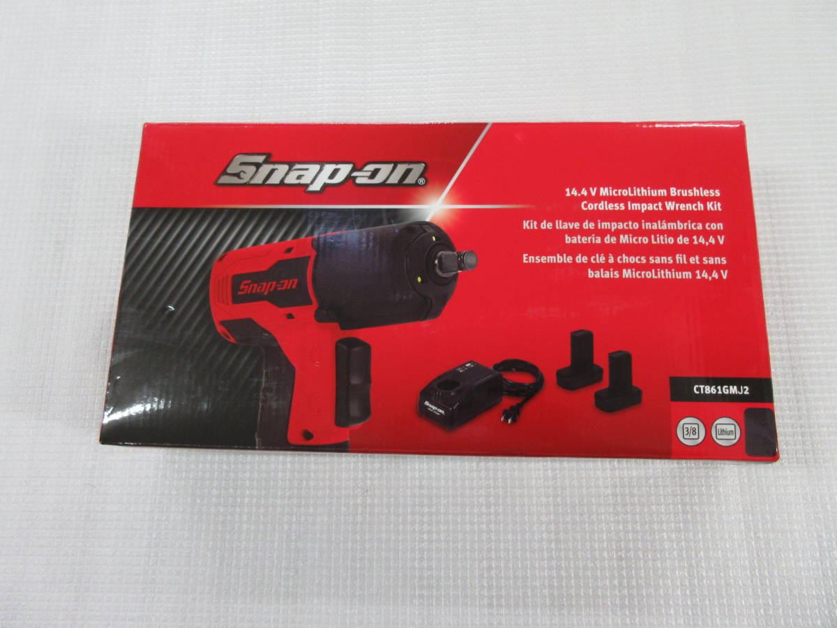 美品 Snap-on スナップオン 14.4V 3/8 コードレスインパクトレンチ