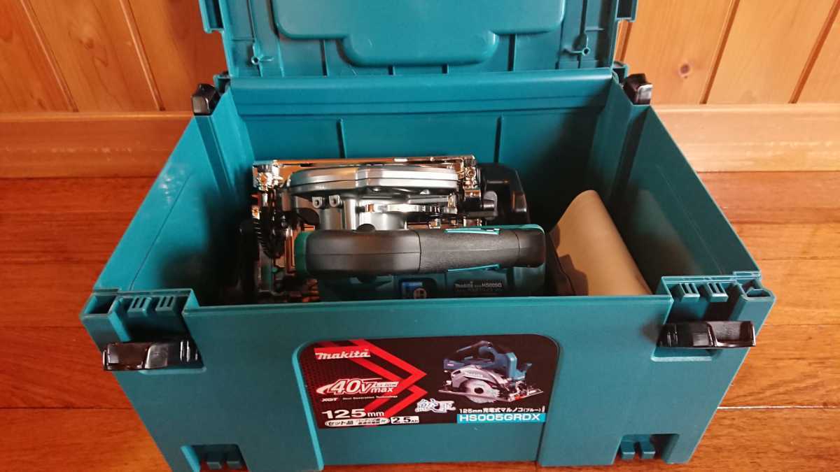 マキタ makita 40Vmax 鮫肌 125mm 充電式マルノコ HS005GRDX 本体+