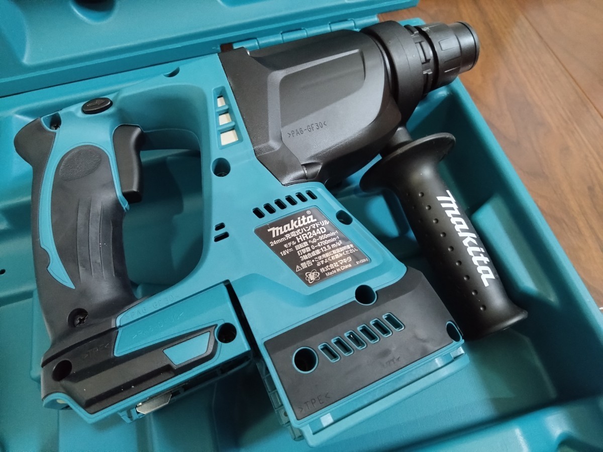 Makita マキタ HR244DRGX ハンマドリル 18v 本体+ケース 未使用