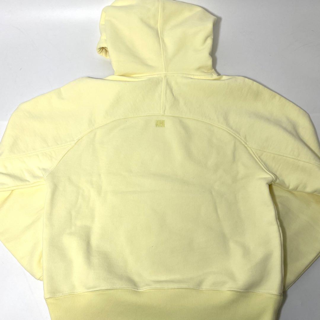 ami paris アミパリ AMI DE COEUR パーカー イエロー XS | noonanwaste.com