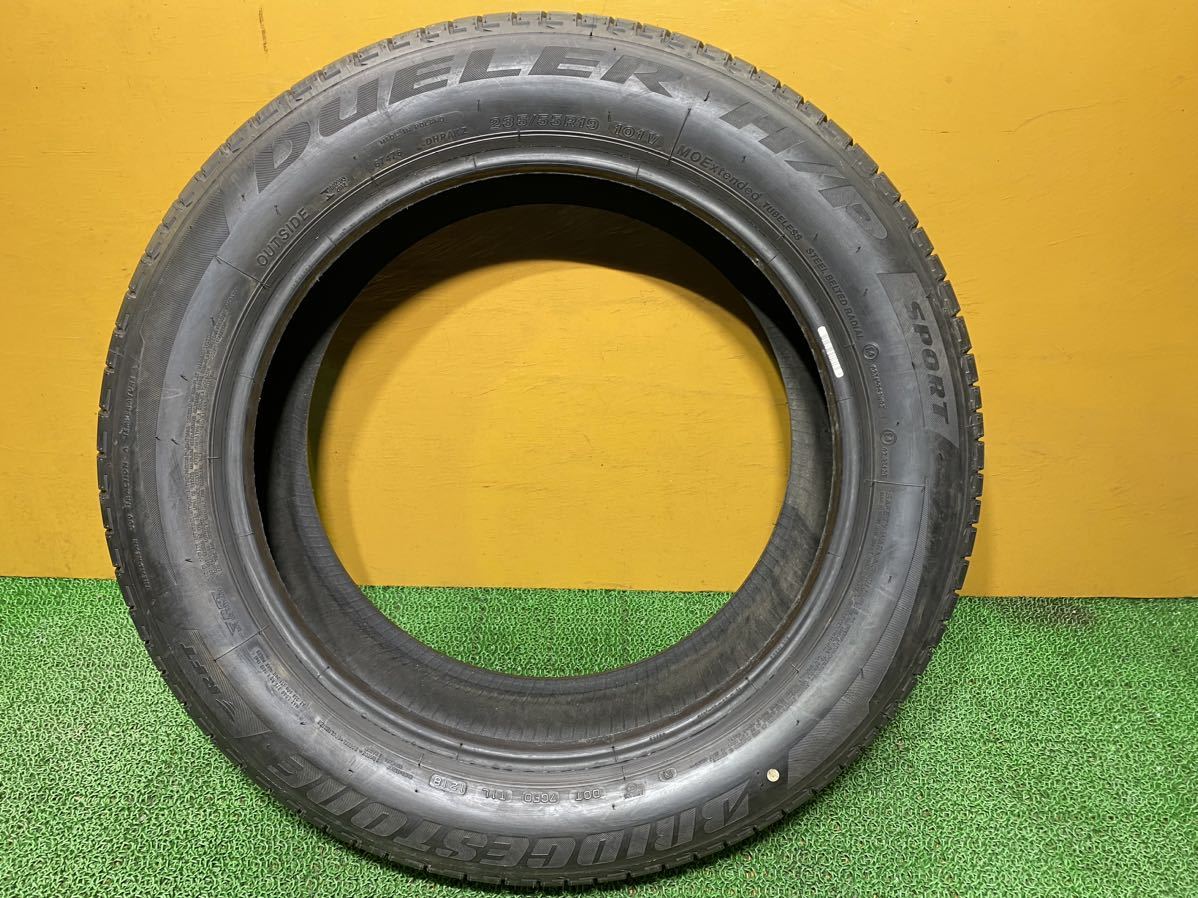 * не использовался . близкий 235/55R19 101V BRIDGESTONE DUELER H/P SPORT RFT * 1 шт. 