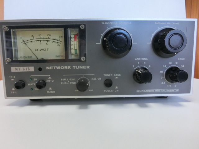 クラニシ アンテナチューナー NT-616 アマチュア無線 クラニシ アンテナチューナー NT-616 アマチュア無線