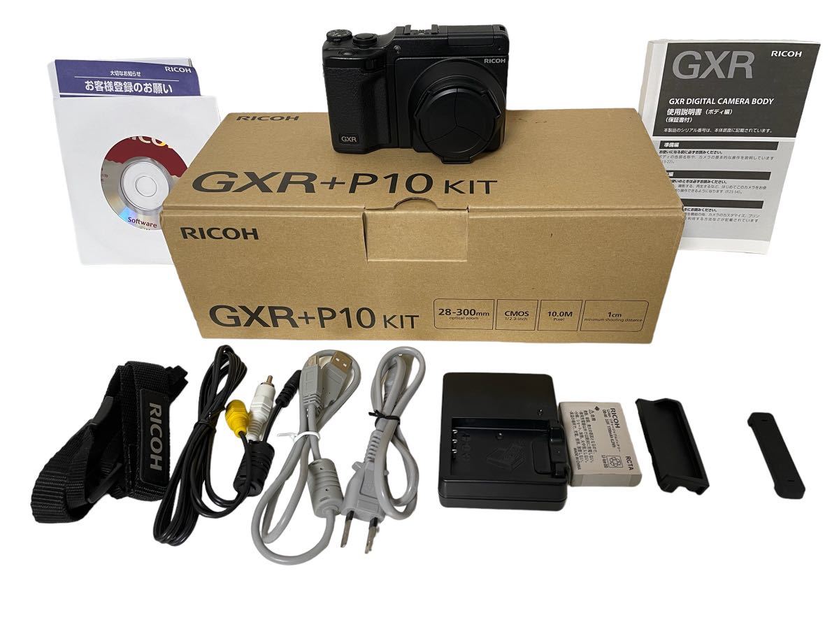 RICOH GXR + P10 KIT デジタルカメラ-