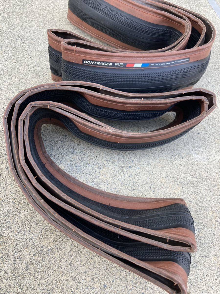 新品未使用 Bontrager R3 Hard-Case Lite TLRロードタイヤ 700 新品未使用 Bontrager R3 Hard-Case Lite TLRロードタイヤ 700