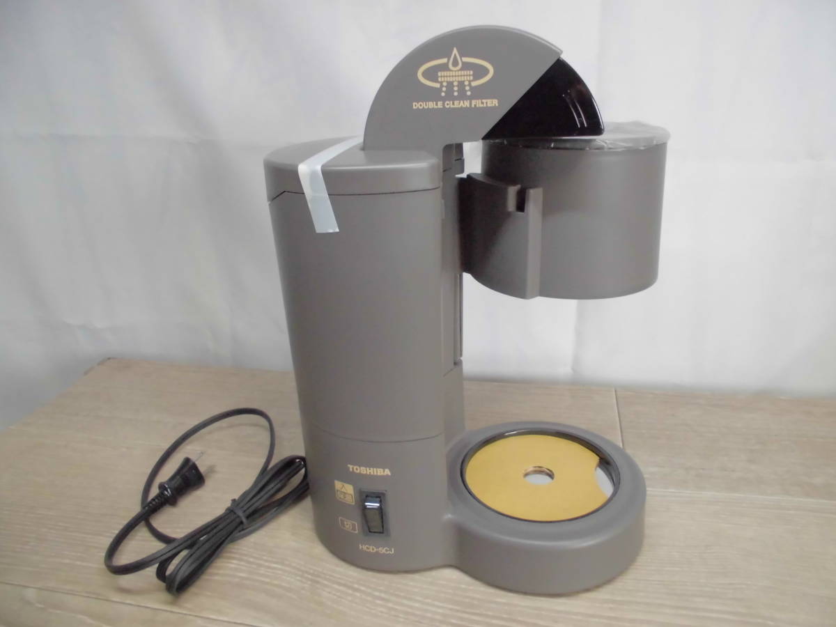  Toshiba coffee maker HCD-5CJa dish gray 