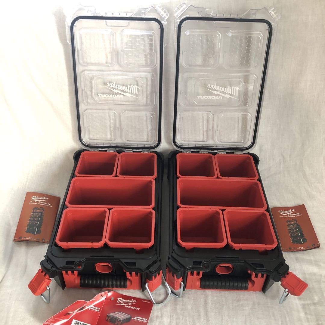 2セット 新品 Milwaukee パックアウト コンパクトオーガナイザー