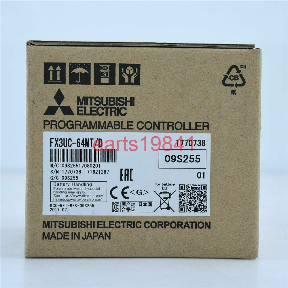 新品★東京発★適格請求★税込 MITSUBISHI/三菱電機 FX3UC-64MT/D シーケンサー★６ヶ月保証