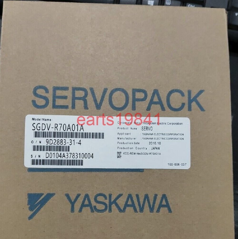 愛用 新品☆東京発☆適格請求☆税込 YASKAWA / 安川電機 SGDV-R70A01A