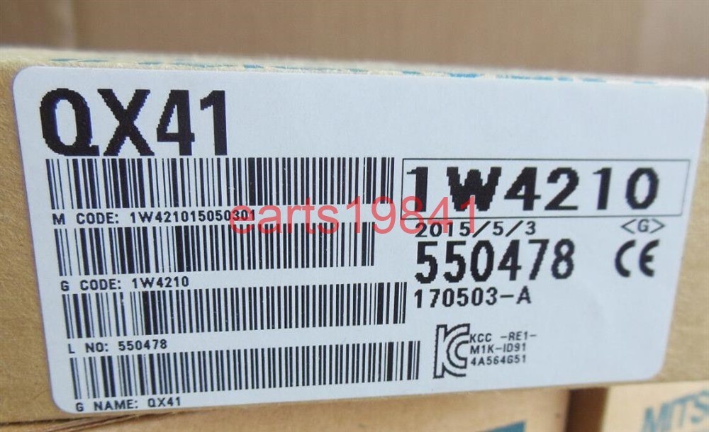 新品★東京発★適格請求★税込 三菱 シーケンサ QX41 DC入力ユニット★６ヶ月保証