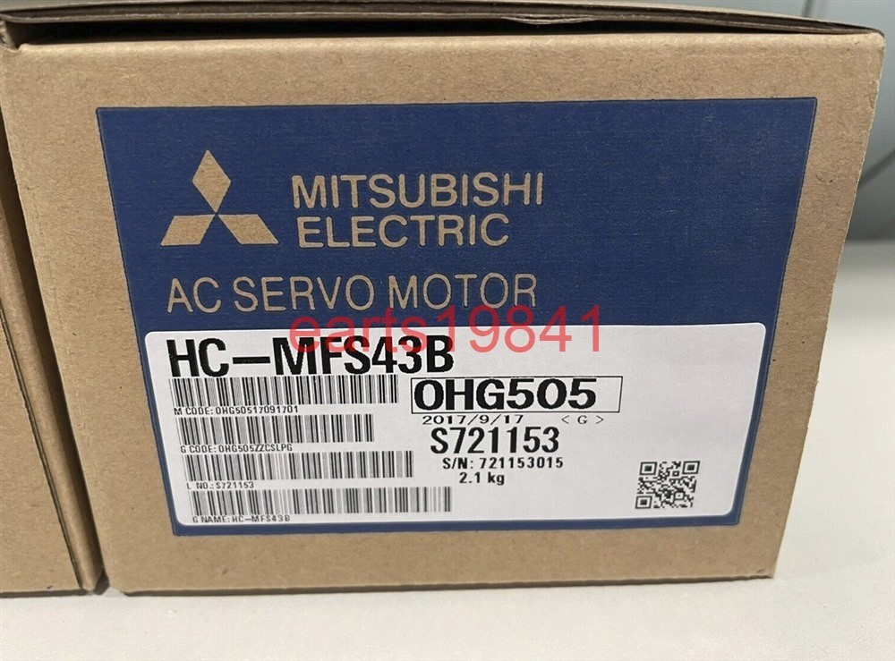 新品☆東京発☆可 MITSUBISHI/三菱 HC-MFS43B サーボモーター☆６ヶ月