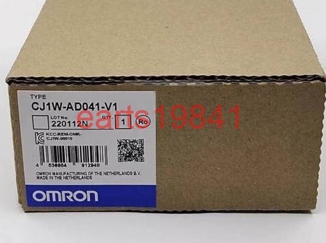 新品★東京発★適格請求★税込 OMRON オムロン CJ1W-AD041-V1 アナログ入力ユニット★６ヶ月保証