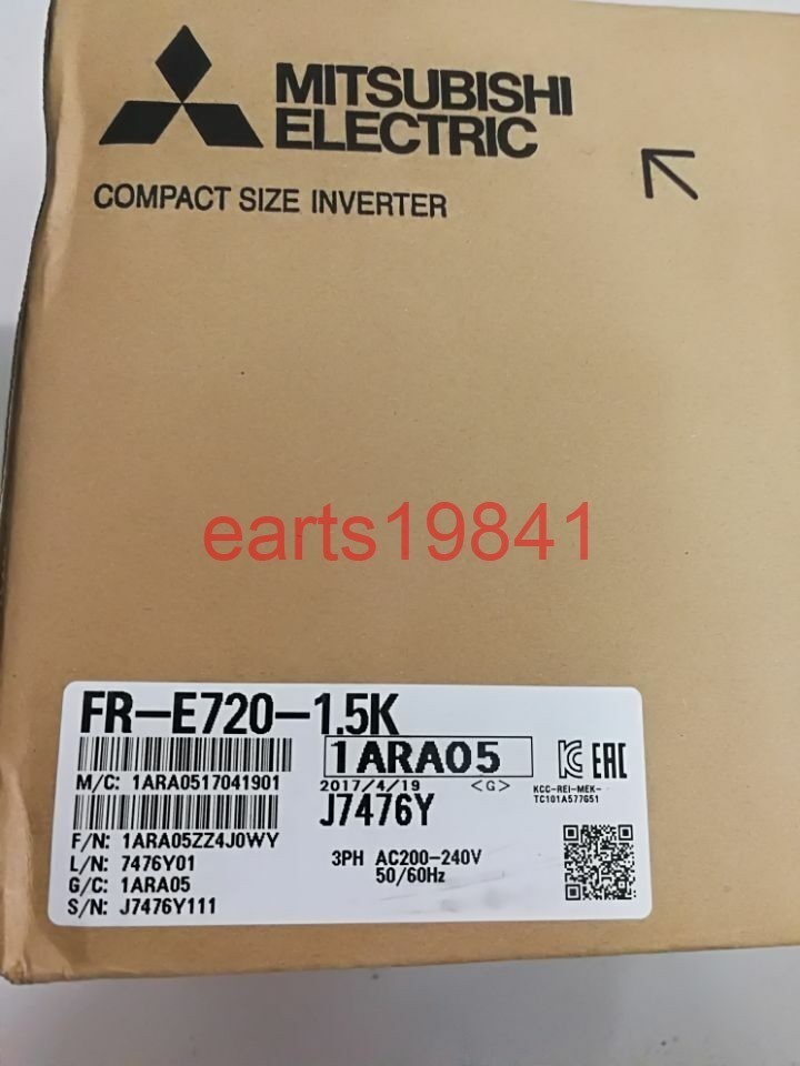 新品☆東京発☆可 MITSUBISHI/三菱電機 インバーター FR-E720-1.5K☆6