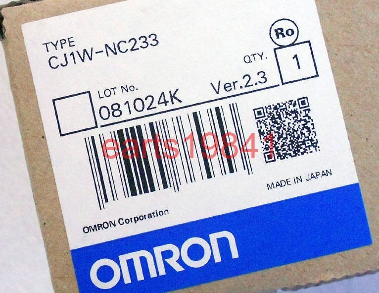 新品★東京発★適格請求★税込 OMRON 位置制御ユニット CJ1W-NC233★６ヶ月保証