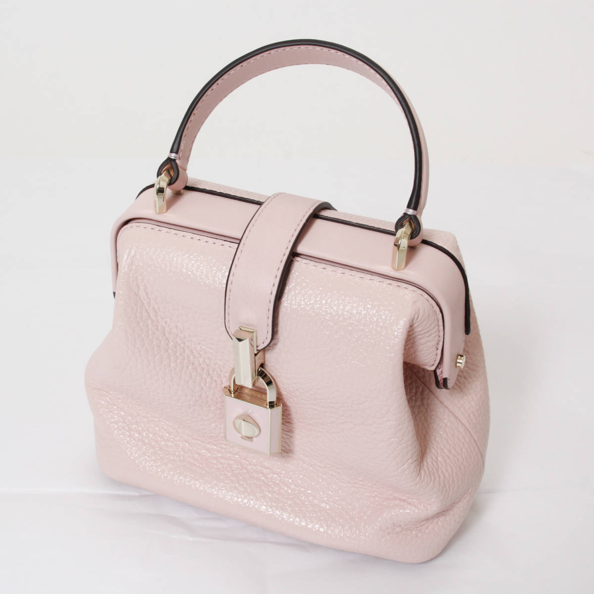 ケイトスペード　kate spade　ハンドバッグ　ショルダーバッグ　ピンク　カデナ付　2way_画像1