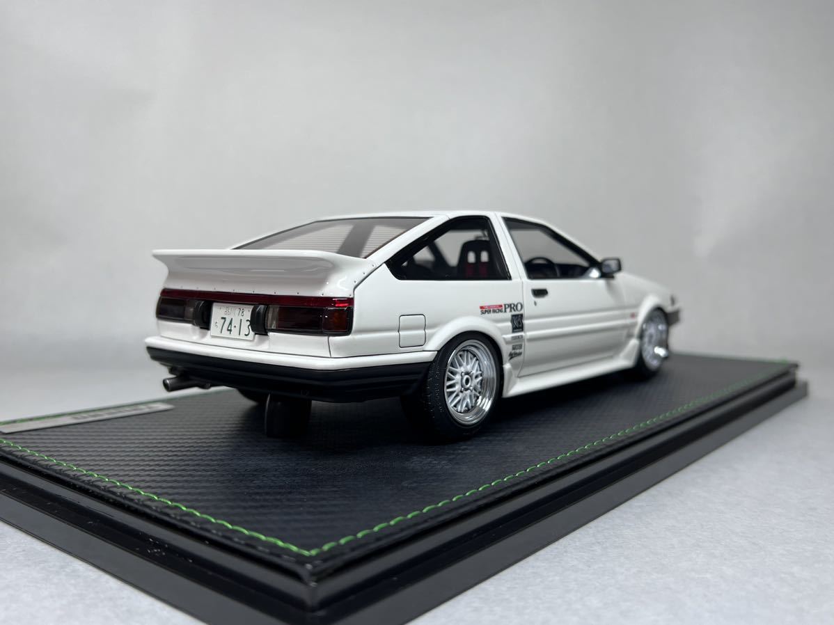IG 1/18 トヨタ スプリンター トレノ AE86 3ドア TKストリート Ver.2