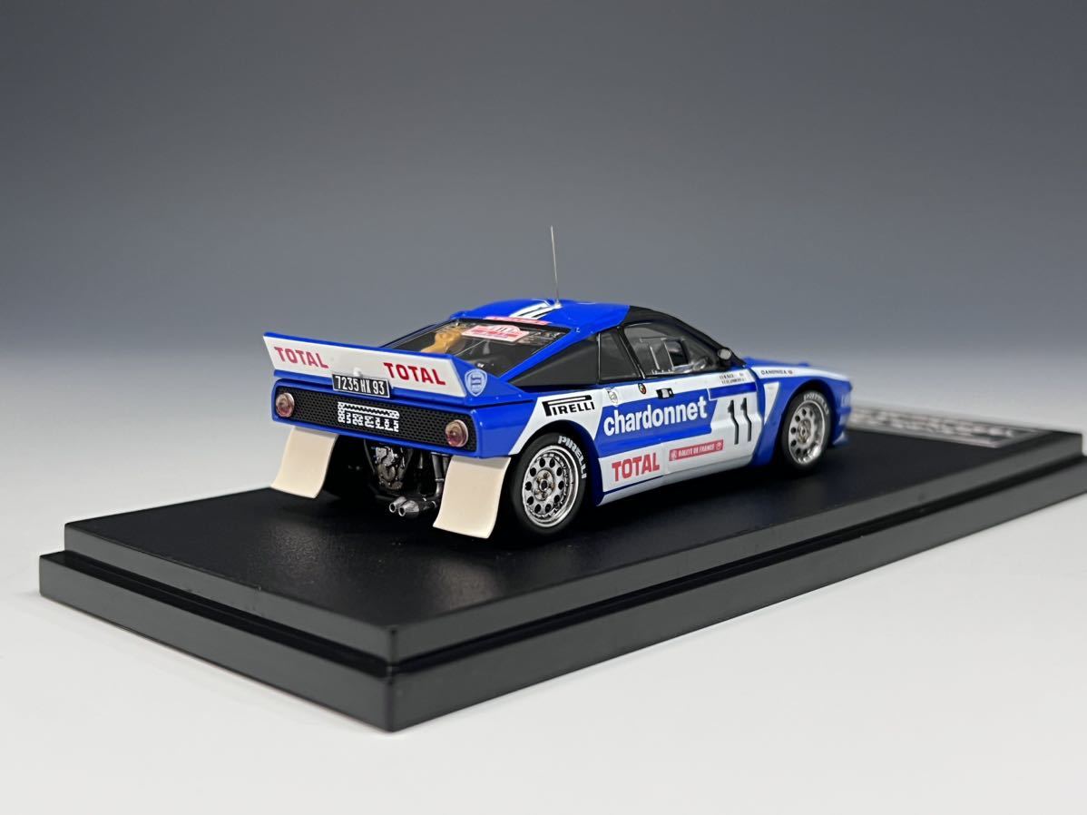 【込】hpi 1/43 MIRAGE ランチア 037 ラリー No.11 1984 ツール ド コルス 8198 Lancia 037 Rally (#11) 1984 Tour de Corseの画像4