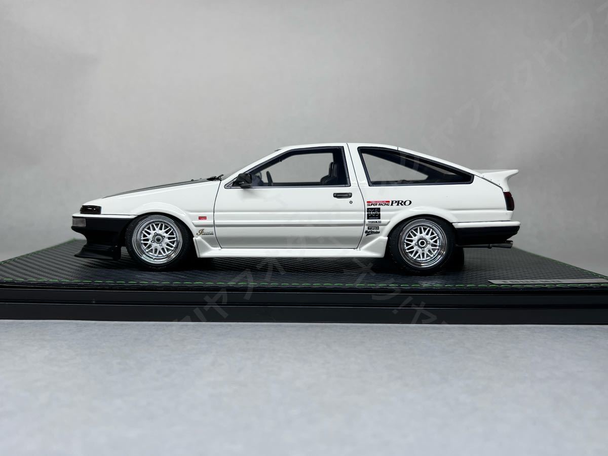 IG 1/18 トヨタ スプリンター トレノ AE86 3ドア TKストリート Ver.2
