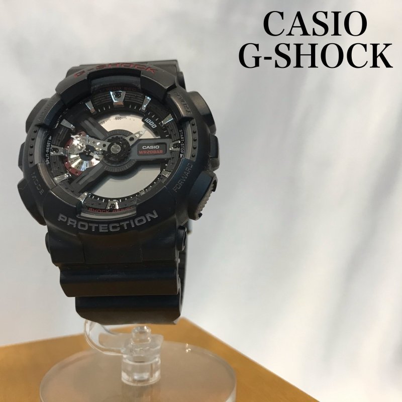 ジャンク品 CASIO G-SHOCK GA-110 カシオ 黒