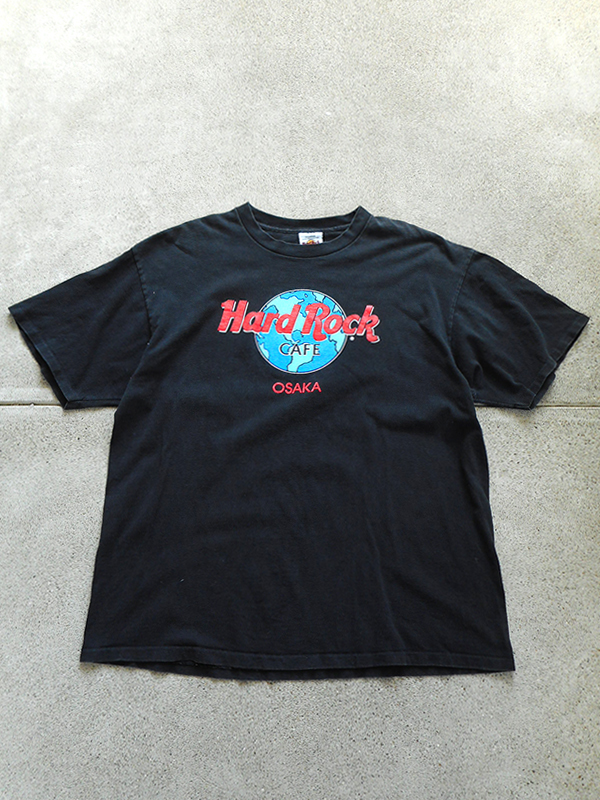 90s Hard Rock CAFE OSAKA ハードロックカフェ Tシャツ USA Vintage ビンテージ アメリカ製 90年代 XL_画像1