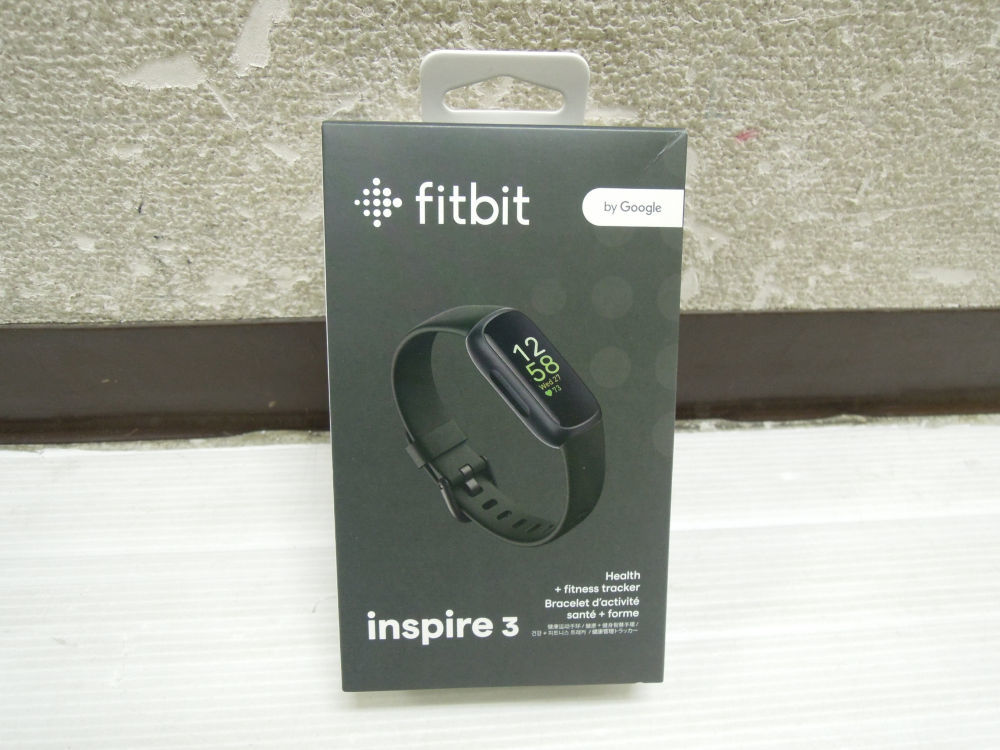 3261) 新品Fitbit Inspire 3 ミッドナイトゼンブラックスマート