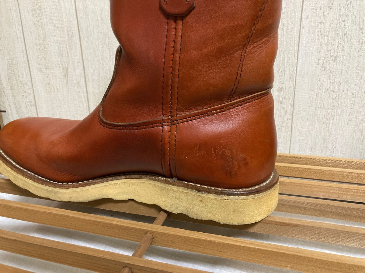 REDWING レッドウィング 8 約26-26.5cm 白タグ 緑犬タグ ペコス