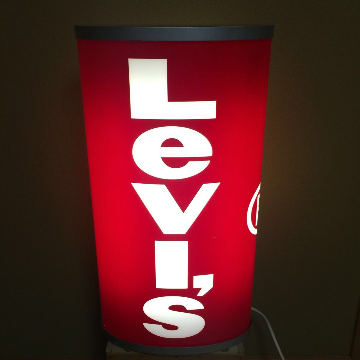 LEVI'Sリーバイス Red Tabレッドタブ型 超希少非売品ライト電飾ディスプレイ [検索ワード]501xx505 ヴィンテージ 赤耳 セルビッジ ジーンズ_画像4