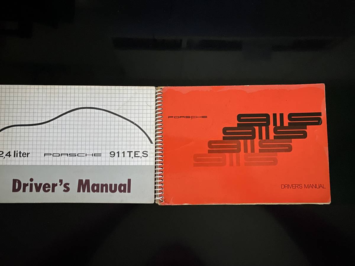 PORSCHE Porsche narrow 2.4 T.E.S driver's manual Sanwa предмет 