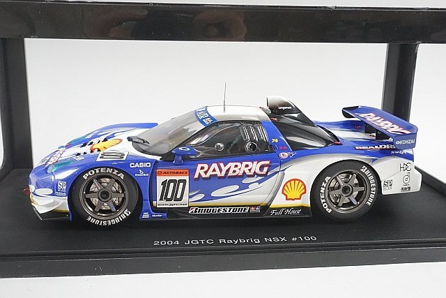 AUTOart オートアート 1/18 Honda ホンダ NSX JGTC 2004 #100 RAYBRIG 38505の画像1