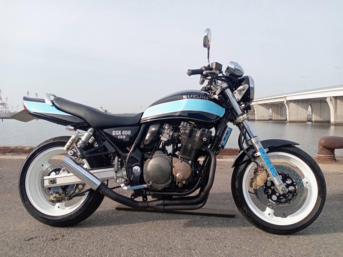 Yahoo!オークション - セール中!動画あり GSX400FSV(イナズマ400