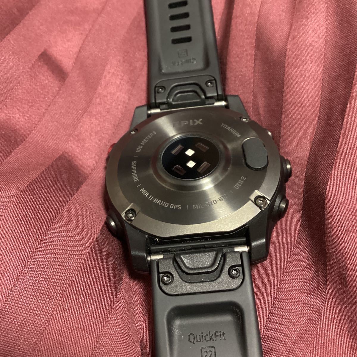 ガーミン EPIX Sapphire Carbon Gray DLC Ti Black最高峰スマート