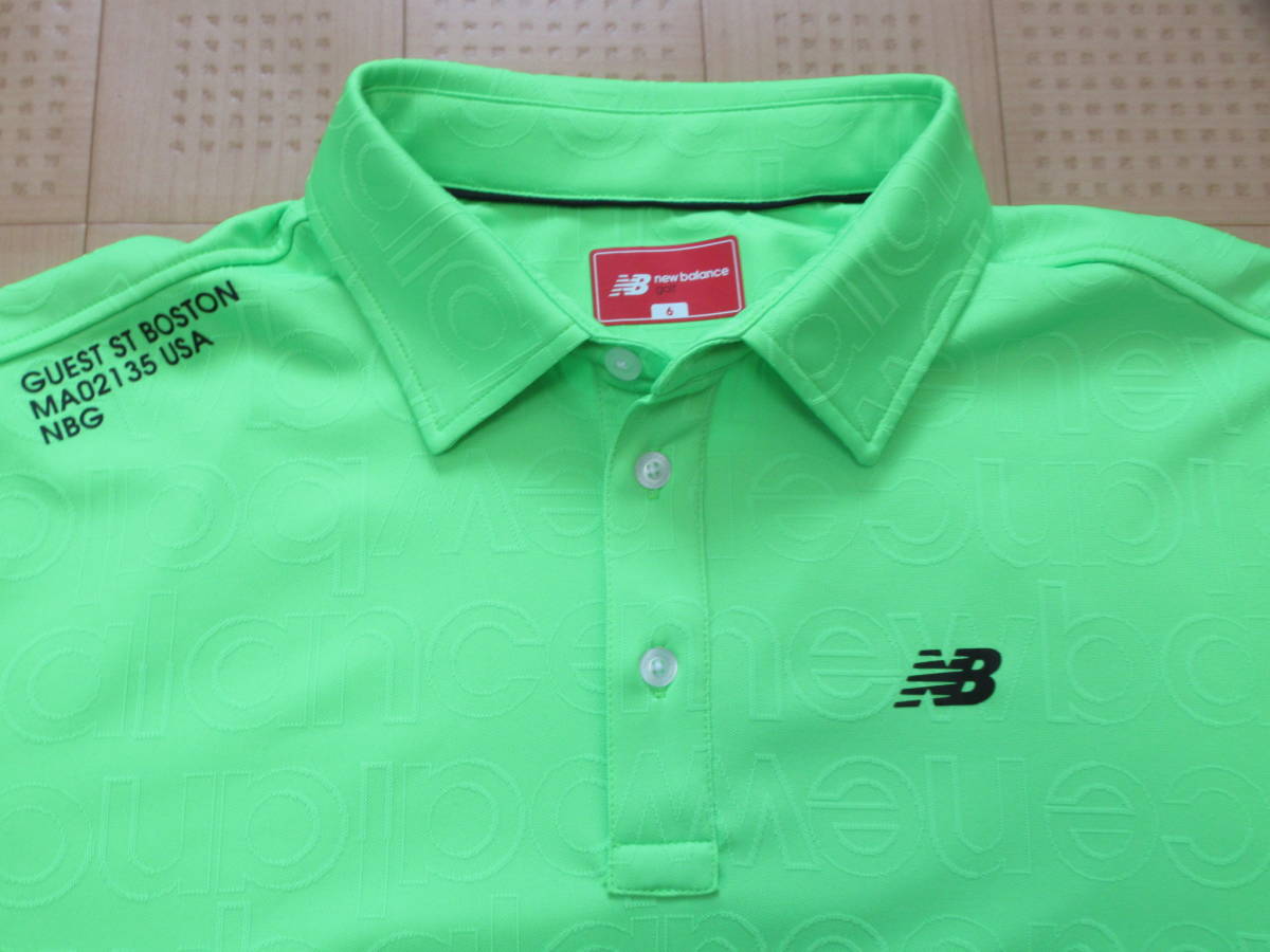 ニューバランスゴルフ　ポロシャツ　サイズ6　XL