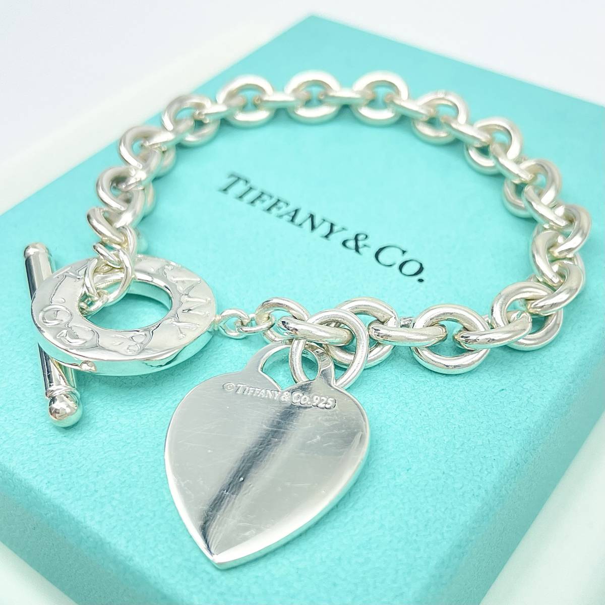 TIFFANY ティファニー ハートアロー トグル ブレスレット-