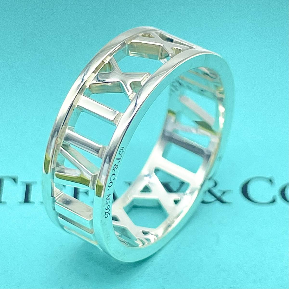 廃盤】ティファニー TIFFANY&Co. オープン アトラス シルバー リング