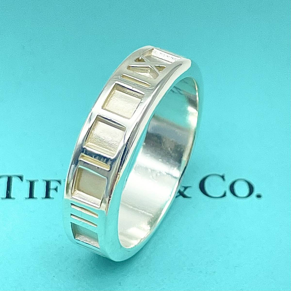 24号】ティファニー アトラス リング シルバー Tiffany 大き目 24号】ティファニー アトラス リング シルバー Tiffany 大き目